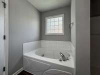 Primary bath - separate tub and shower