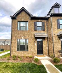 This is an end unit with an all brick front exterior and covered front entry.  This home is only 7 months old and has many upgraded features that are no longer being offered by Ryan Homes.