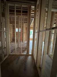 Powder Bath on main level *this home is under construction Built by Ford Classic Homes Photo taken 4/19/2