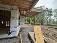 View of Outdoor Kitchen *this home is under construction Built by Ford Classic Homes Photo taken 4/19/2