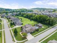 Aerial view of this area in beautiful Bridgemore Village