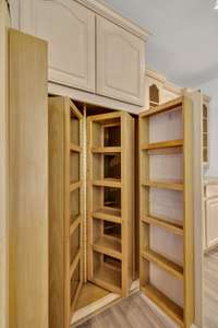 Kitchen pantry.