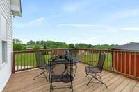 Relax in the morning or afternoon on the well maintained deck overlooking this beautiful well maintained 1.83 acres with 3,065sf home;