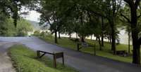 ROAD TO LAKE AND PICNIC AREA AT LAKE