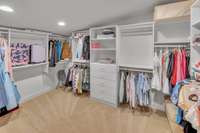 Another feature of this bedroom is the 10x13 closet