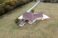 Aerial view from back of home