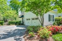 SPACIOUS 2 CAR GARAGE AND FRIENDLY ENTRANCE AT THE SIDE