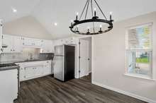 The two-car garage is just off the kitchen, through the laundry room.