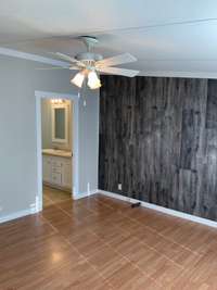 Another view of the master bedroom looking towards the master bath.