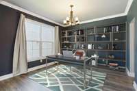 Virtually staged. Don’t need a dining room? Make it an office!