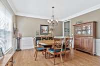 Formal dining room. . . lots of room for the entire family!
