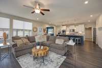 Open Floorplan living area