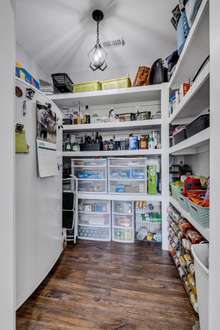 Huge Pantry with room for extra fridge/freezer