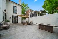 Concrete patios are more durable and require less maintenance.
