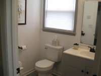 Half bath in master bedroom.