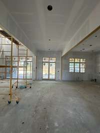 Floating Dining Space between Great Room and Kitchen for open concept. *this home is under construction Photo taken 9/524