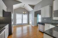 Kitchen nook eating area