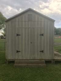 Shed conveys with property