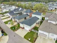 Perfect view of the back of the home.  This driveway has ample parking.