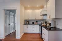 GUEST HOUSE KITCHEN VIEW OF STOVE AREA