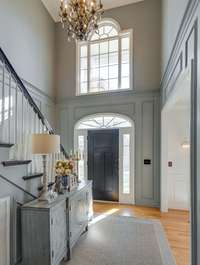 Soaring Ceiling in Foyer *3/4" Hardwoods *Gorgeous Details Throughout