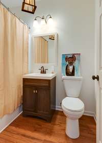 GUEST HOUSE BATHROOM WITH TUB/SHOWER