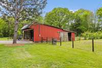 Barn and Tack Room (974.43 sq. ft.), Stalls (577.44 sq. ft.) and Lean-To (254.8 sq. ft.)