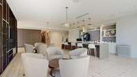 This amazing party, kitchen area located on the 7th floor is available to all residents.