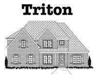 The Triton Floor Plan That Is Being Built On Lot 248 - 1210 Sycamore Leaf Way