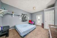 Bonus Room with closet (Enclosed Carport)