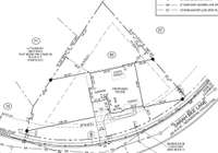 Plot plan.  This is a .68 acre site.