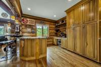 "Cowboy" granite throughout the kitchen