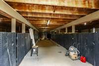 Stables in the barn
