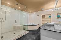 Luxurious Master bath with soaking tub