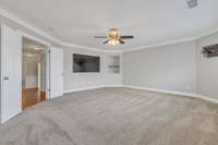 Bonus room would make a great movie room, playroom or flex space.