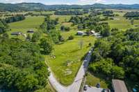 this property fronts two county roads, New Middleton Hwy and Dry Fork Rd