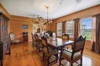 Dinning Room looking back to kitchen