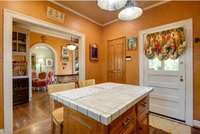 Kitchen with a view of butler's pantry and breakfast room