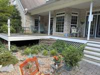 Back deck for grilling or soaking up the sunshine.