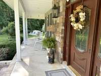 Great front porch for sitting and enjoying the outdoors.