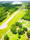 County Airport in front of home