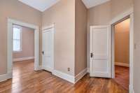 There's no shortage of options on how to configure your guest bedrooms on the upper level.