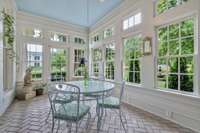 Just imagine starting your day with a cup of coffee in this perfect spot!