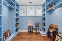 Hideaway room is perfect for reading/hobby room/yoga room!