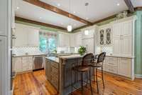 Kitchen was remodeled in 2016. Custom cabinetry with soft close drawers and doors. Under cabinet lighting.