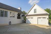 Detached Garage with Living Space Above