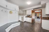 Basement level:  mudroom