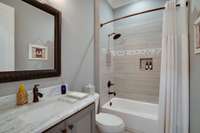 Lovely first floor bathroom for your guest.