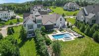 Irrigation and fenced back yard, with additional lower yard by sauna & cold plunge tub