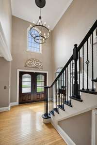 Another view of the stunning foyer